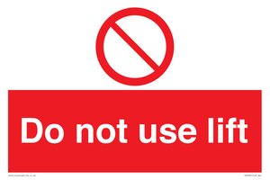 Do not use lift